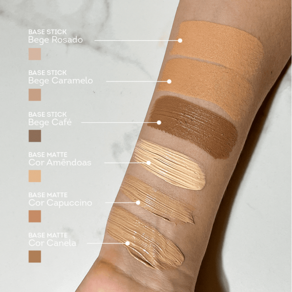 Base stick fps 50 bege rosado 12g - Imagem 5