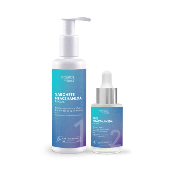 2 Kit Skincare Noturno Niacinamida - Imagem 1
